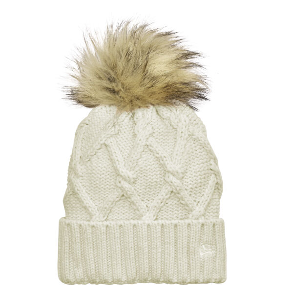 Faux Fur Pom Beanie Thumbnail