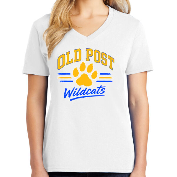 Women's Wildcats V-Neck Tee Thumbnail